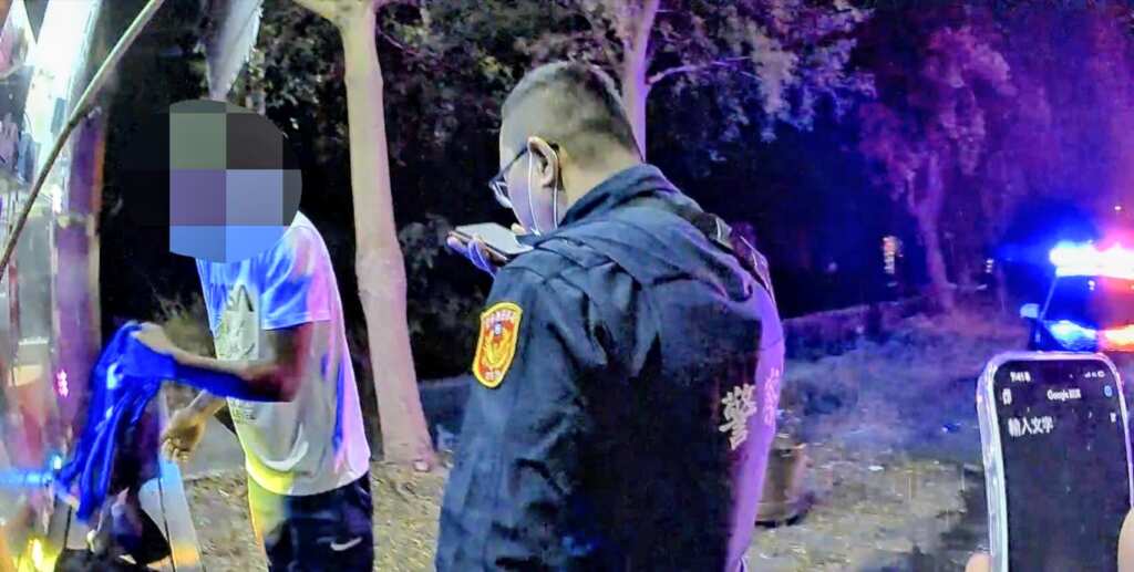 雨夜異鄉驚魂自摔路旁　斗六暖警即刻伸援守護外籍生