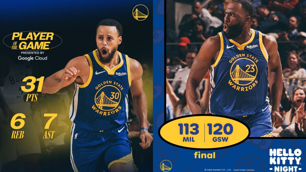 勇士獵鹿！柯瑞致命三分道晚安　字母哥空砍34分無果