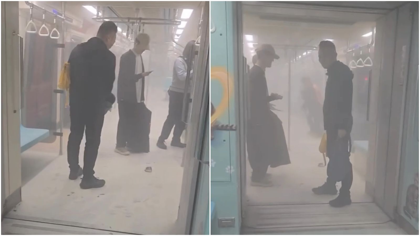 北捷又出事！板橋站突「煙霧瀰漫」乘客嚇壞狂奔　急疏散450人