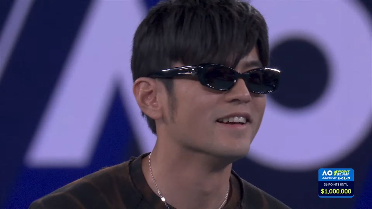 周杰倫澳網秒出局登熱搜！「一眨眼就結束」網笑了：毫無體感