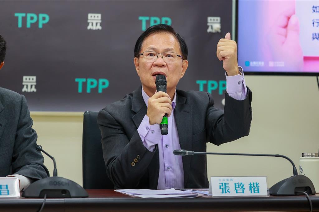 卓榮泰批「總預算卡關創憲政紀錄」 張啓楷：比照去年做法就能審