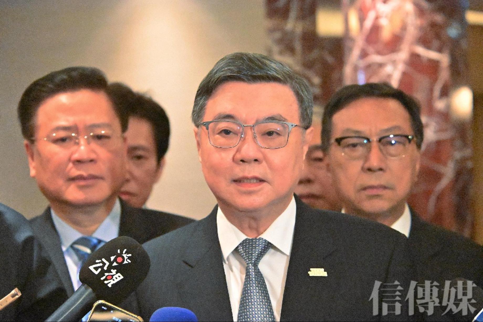 卓榮泰：AI是國家競爭力核心　談台股表示希望經濟成長並公平分配全民共享