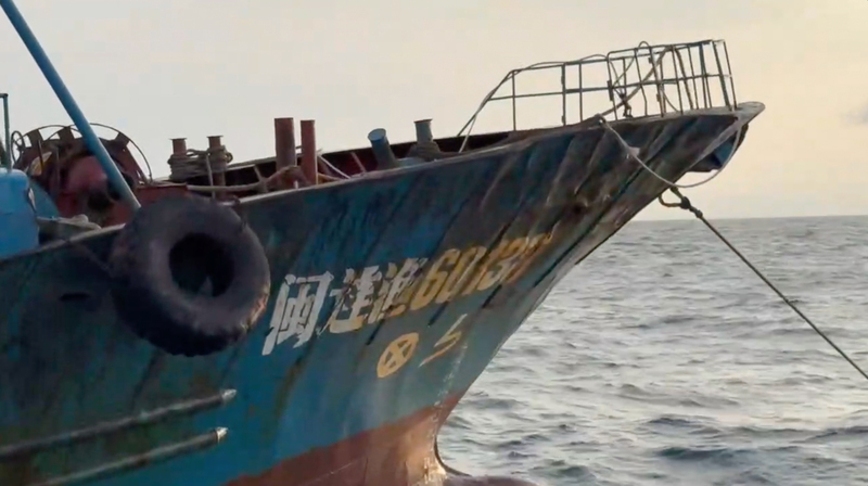 中國漁船破壞海纜案　船長強制出境（2） (圖)