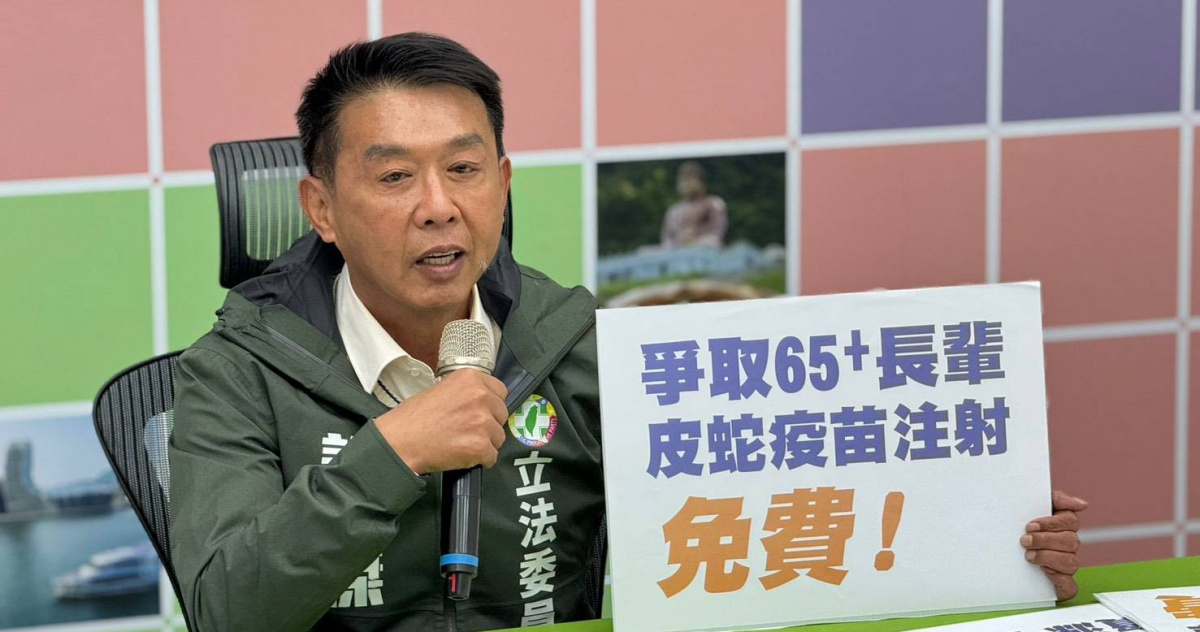 許智傑提全齡照顧願景　承諾整合派系政見拚高雄幸福感