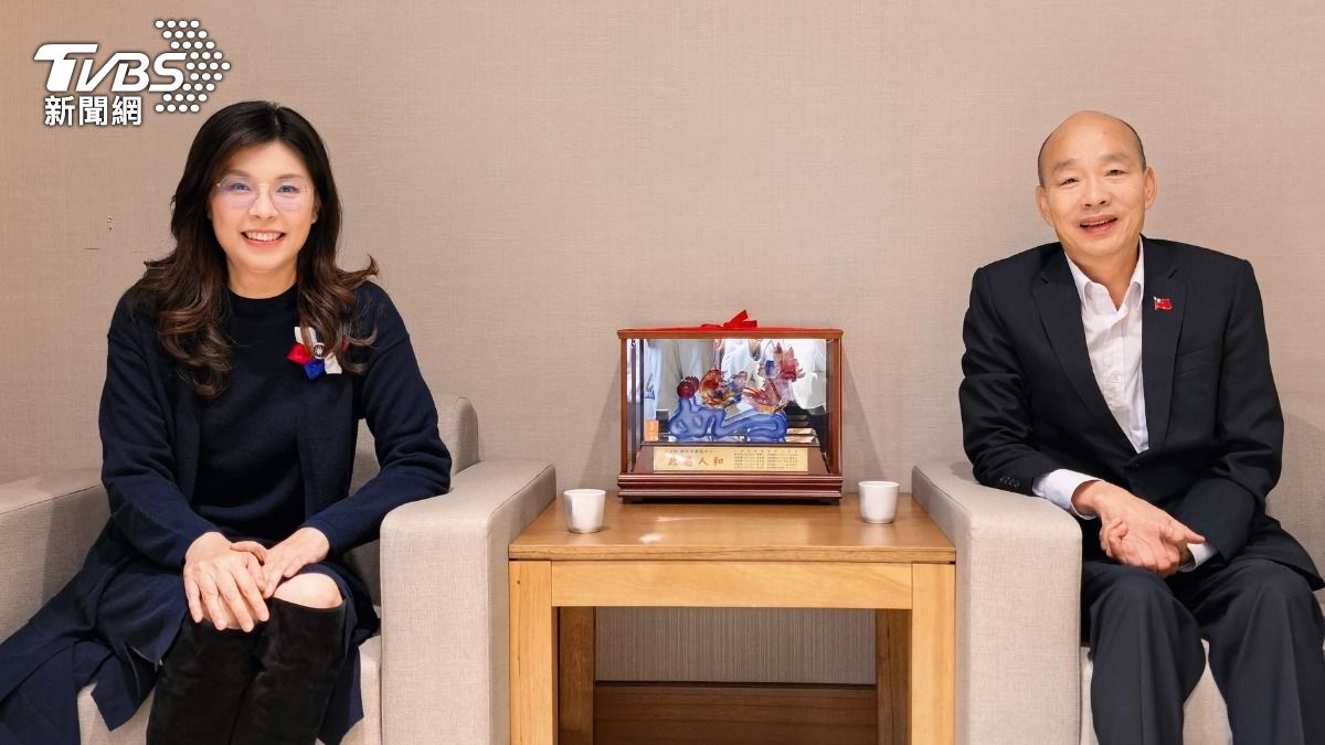 上任20天拜會韓國瑜 鄭麗文：黨部是...