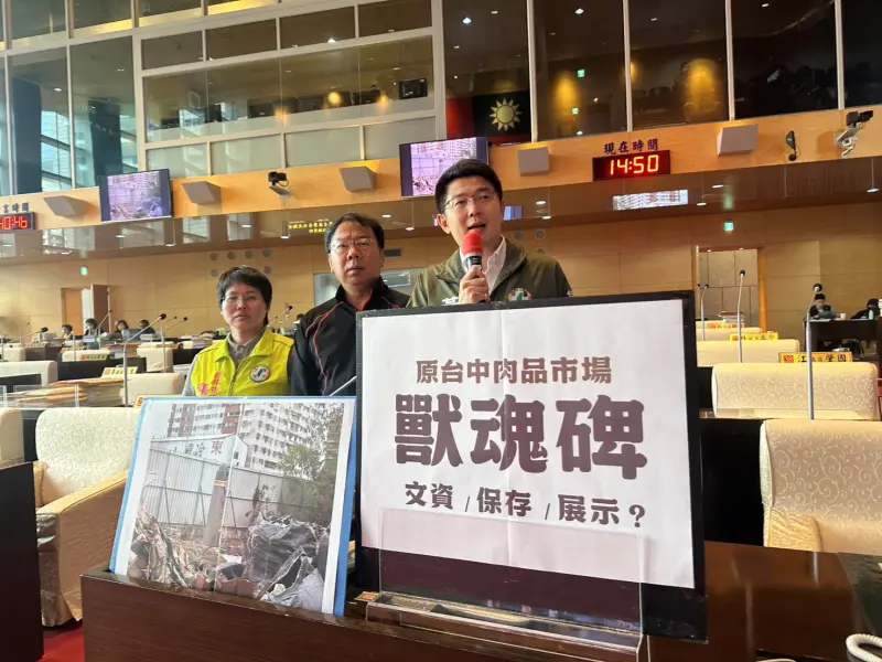 中市獸魂碑廢棄角落　議員：彷彿無主孤...