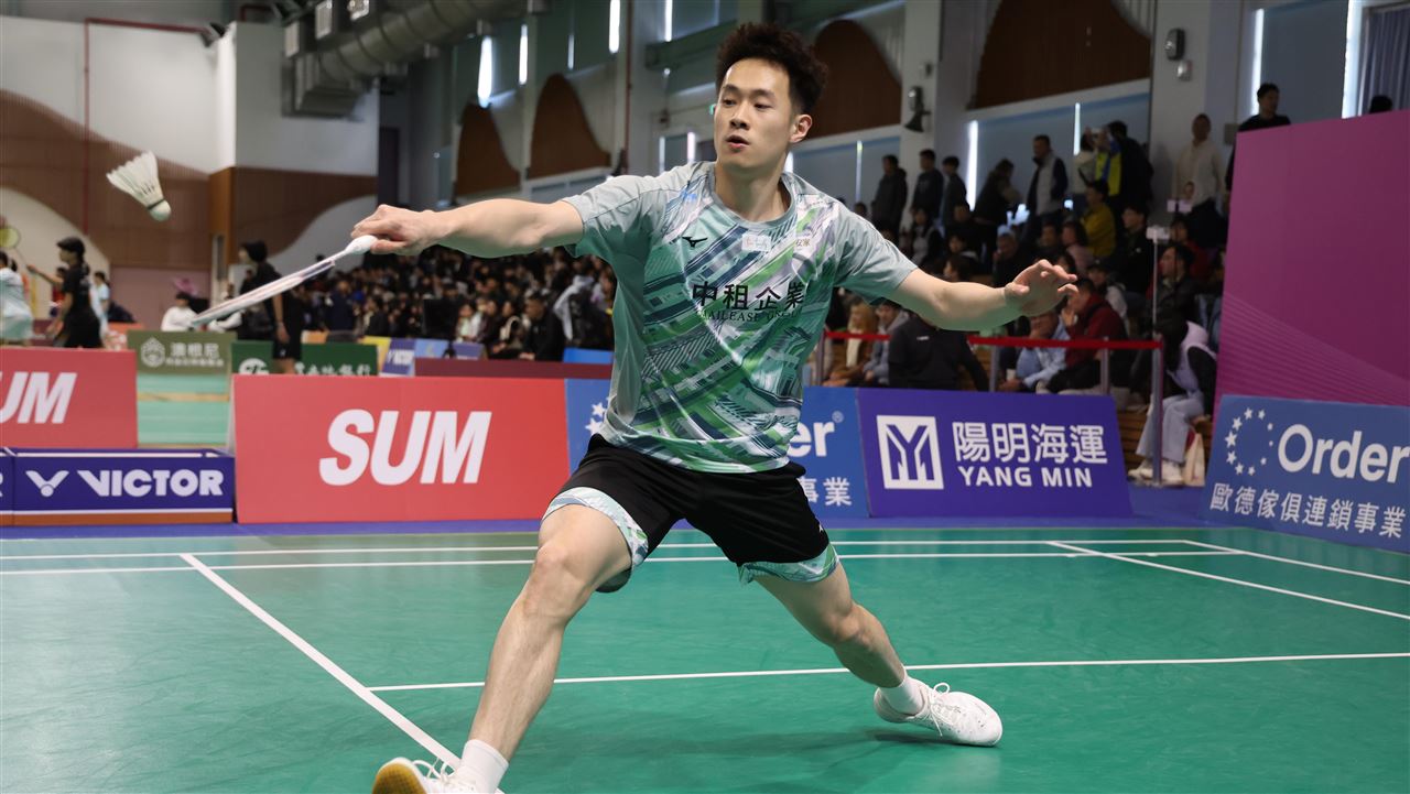 羽球／戚又仁3度全國排名賽男單封王　王珮伃逆轉合庫師姐女單首次封后