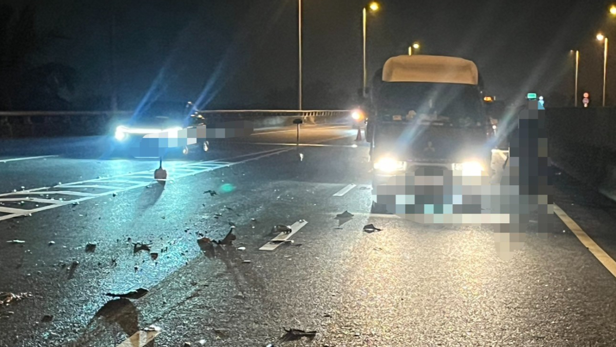 機車逆向闖國道！ 「猛撞小貨車」83歲翁撞飛慘死