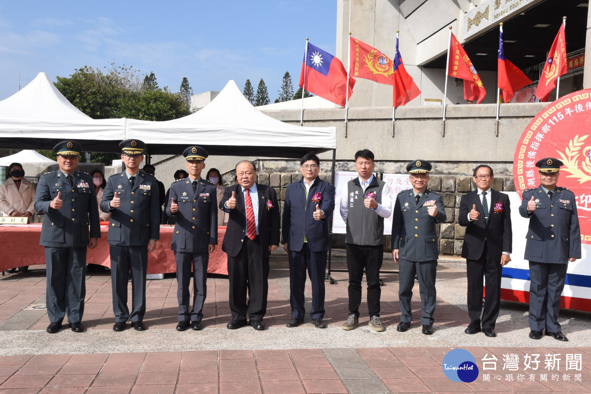澎湖縣後備軍人晉任表揚　陳光復感謝後備幹部付出提升國家安全及社會韌性