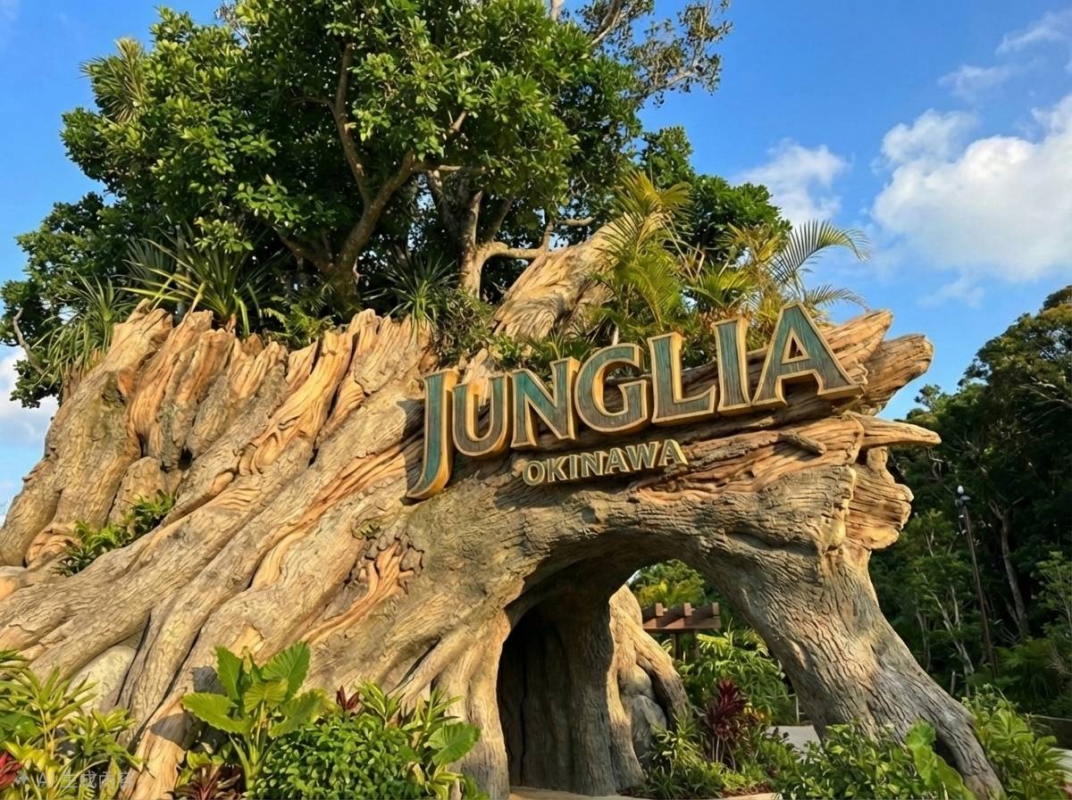 【有影】JUNGLIA OKINAWA 開幕滿五個月 結合叢林冒險、恐龍探險與世界級SPA成沖繩北部觀光新亮點