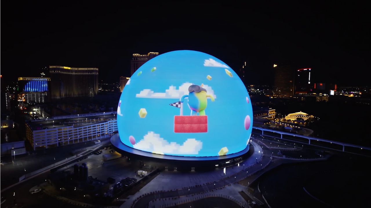 CES最吸睛畫面！Android XR登上拉斯維加斯Sphere