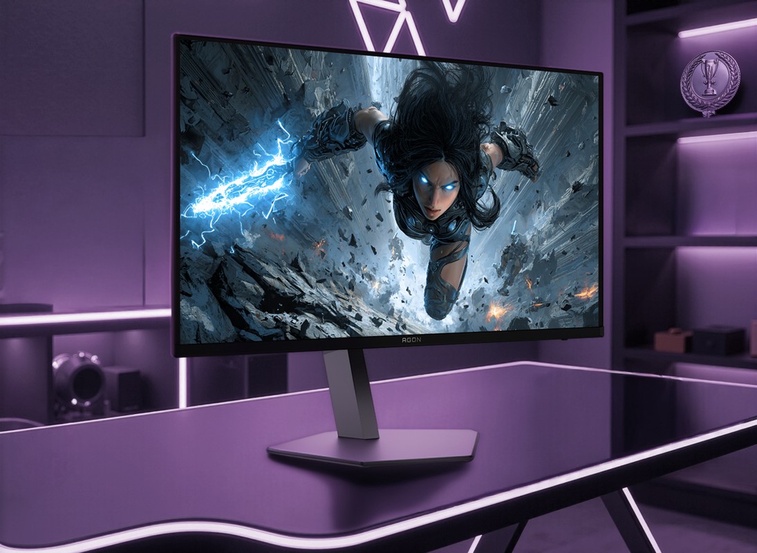 AGON by AOC首款32吋4K QD-OLED專業電競顯示器AG326UZD全新上市！240 Hz、0.03ms打造零殘影戰場