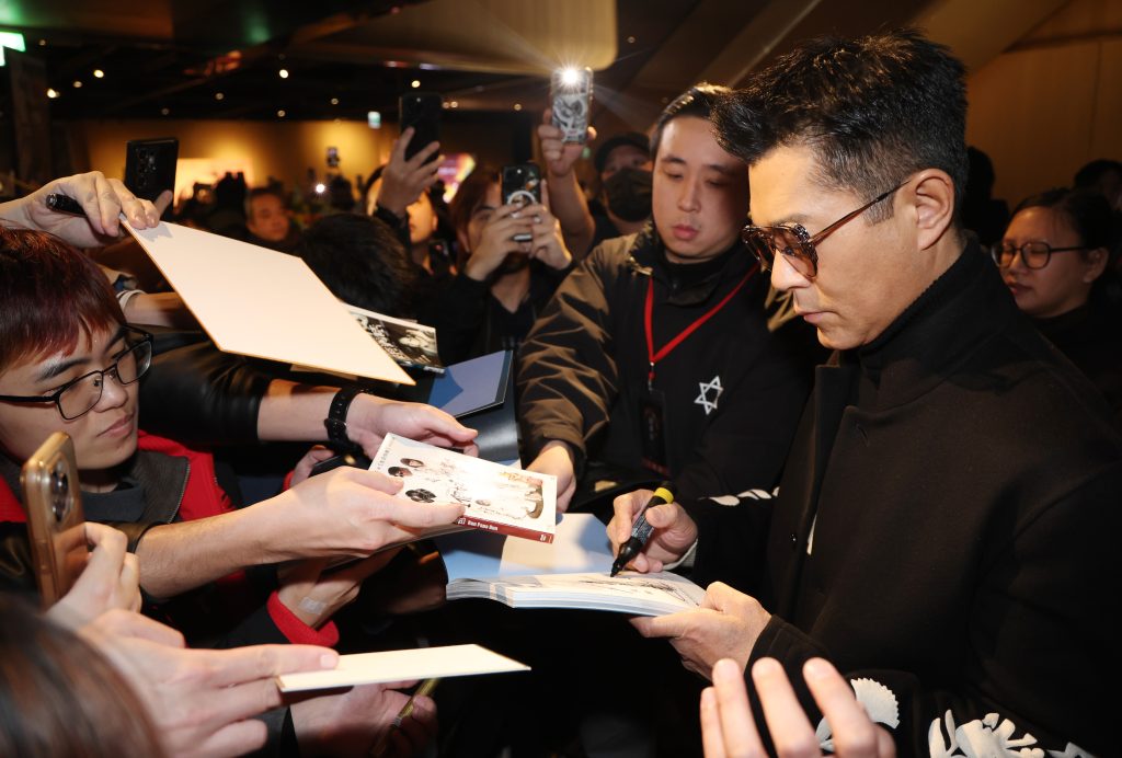 尋秦記首映 ４歲娃喊想嫁 古天樂:等你!