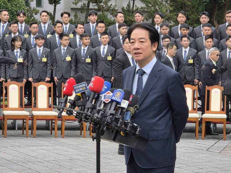 賴總統：中國跨境施壓　證明公權力不及於台灣 (圖)