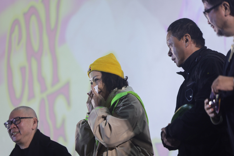 看「愛情萬歲」 跨年　楊貴媚感動落淚 (圖)