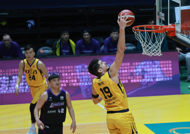 TPBL馬可拿下25分、17籃板、2助攻 (圖)