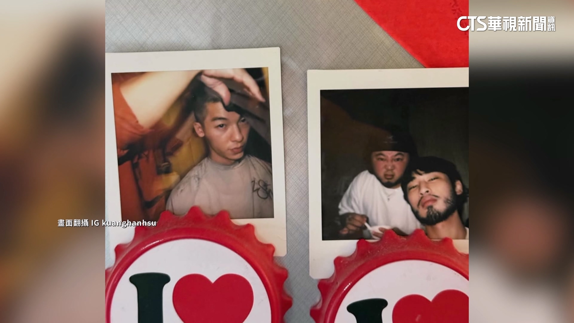 許光漢賀新年！　服役入伍前「平頭照」首度曝光