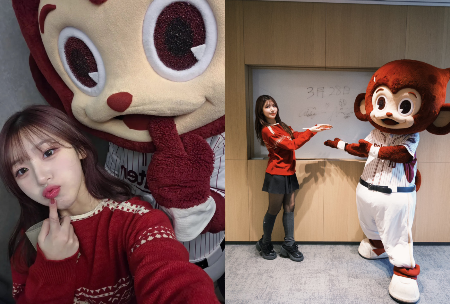 中職/樂天猿氣赴韓執行「神秘任務」！同框貼臉廉世彬