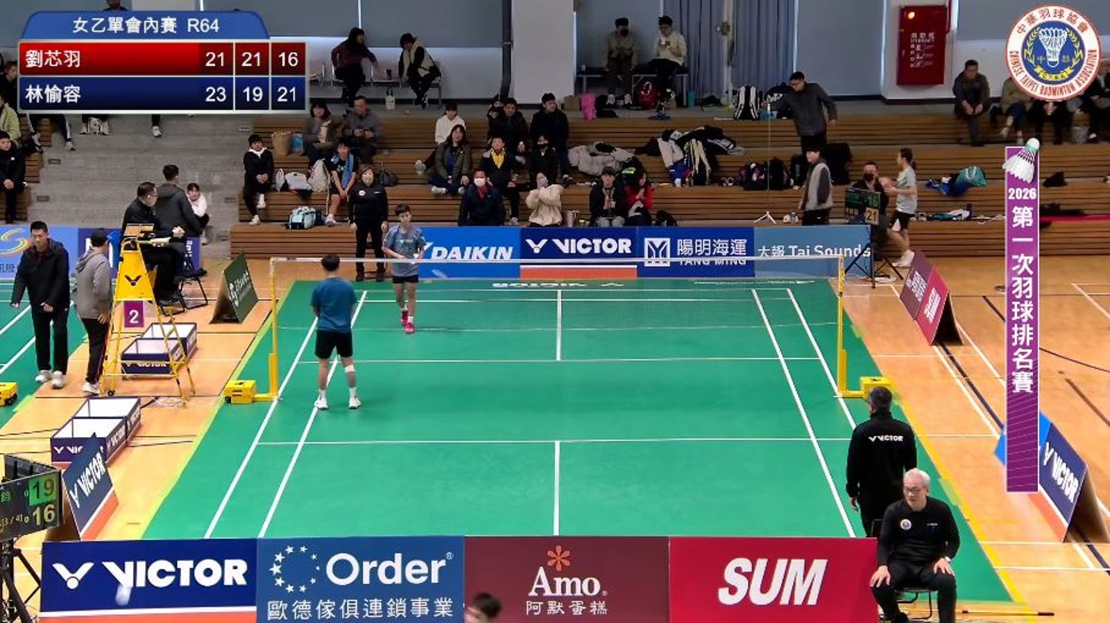 小戴接班人！小六劉芯羽對決台體大選手飲恨　網看球技狂讚：台灣新希望