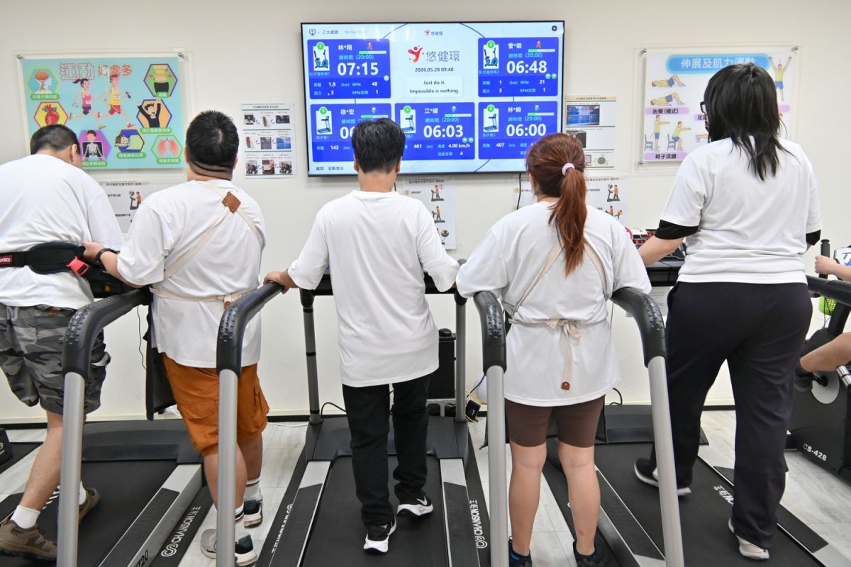 AI智慧運動進駐新北日照　社會局助身障延緩退化