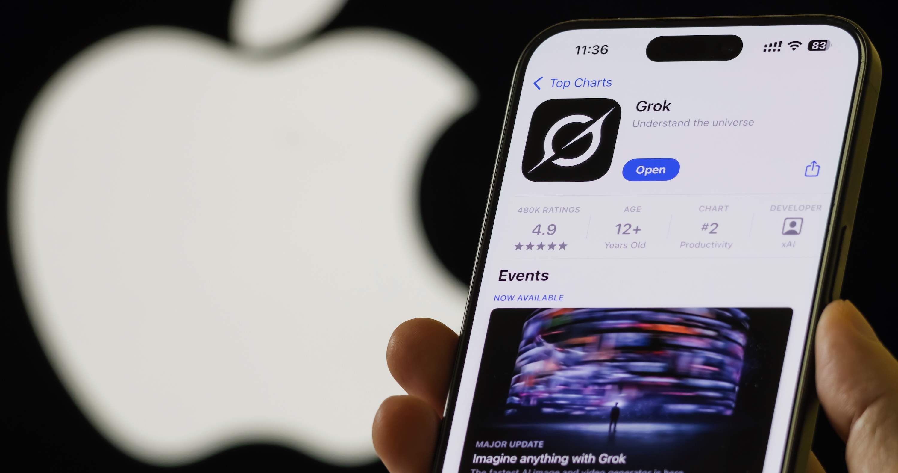 Grok 僅 11 日便生成 300 萬性化影像，涉及兒童影像約 2.3 萬張，蘋果、Google 還未下架？