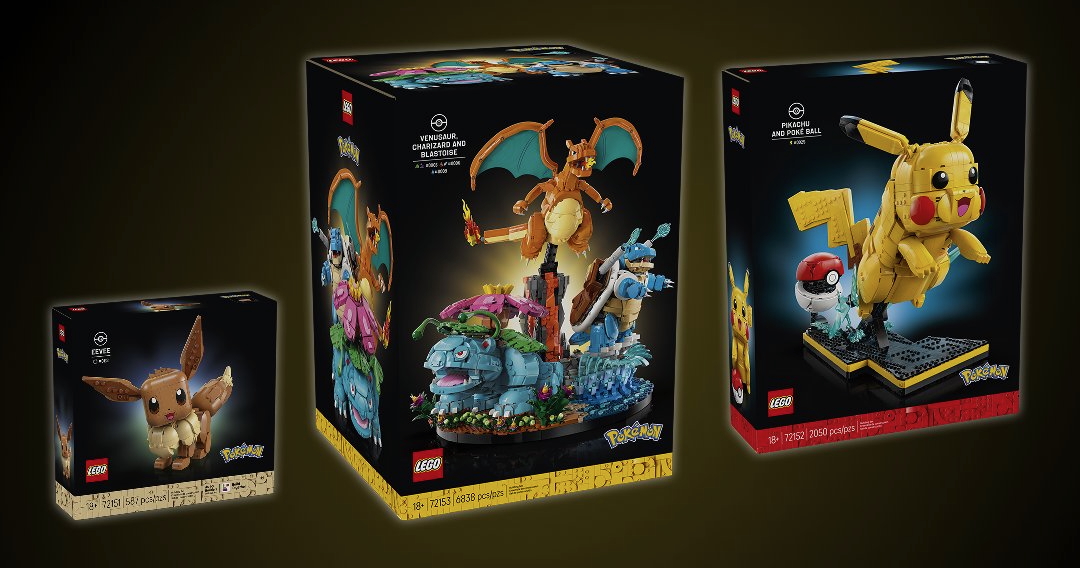 樂高 × 寶可夢 方塊版皮卡丘登場！網民笑稱「有點怪但好想買」