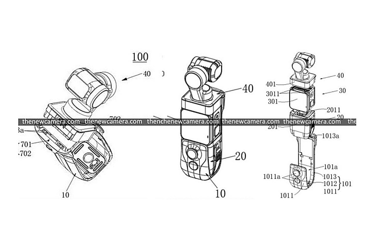 Insta360「模組化」口袋雲台相機專利曝光，劍指3月登場的DJI Pocket 4？