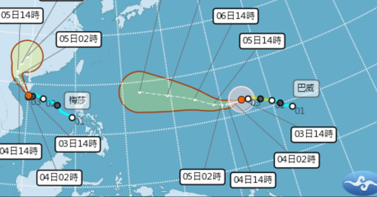 巴威恐升強颱直衝台灣？專家曝最關鍵4天 幾乎躲不掉