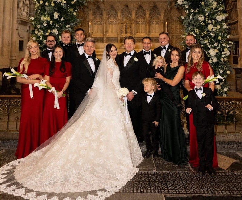 「地獄廚神」戈登女兒結婚了！跟申敏兒同選Elie Saab婚紗，靈感來自兩位高人氣王妃