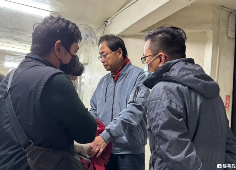 龜山回收車衝撞垃圾車奪命！張善政趕赴慰問