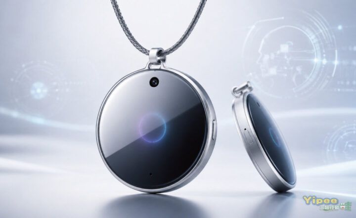 Apple 蘋果 AI 吊墜「AI Pin」傳聞整理：高質感外型、內建鏡頭，最快 2027 年登場