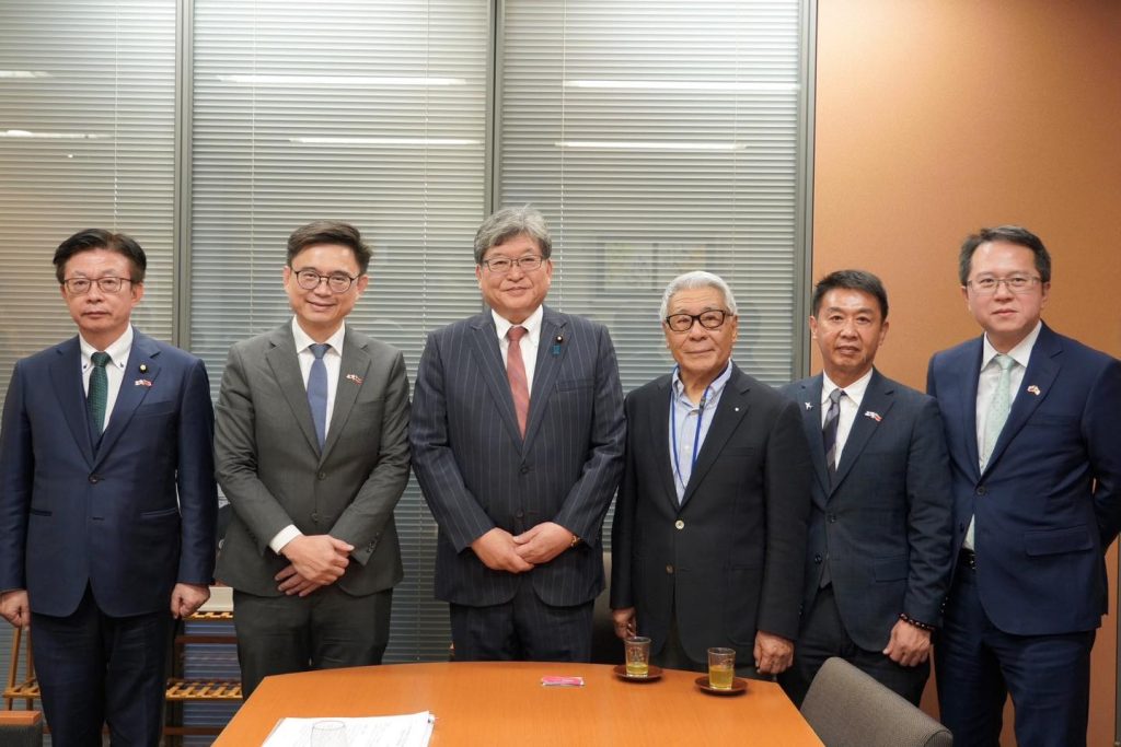 賴瑞隆飛東京拜會日本友人 拓展台日友...