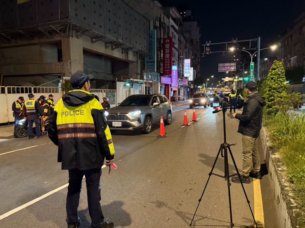 新北警啟動酒、毒駕大執法 加強高風險時段與地點取締勤務