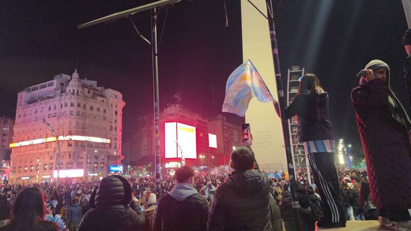 阿根廷晉級世界盃 民眾湧上街頭慶祝 (圖)