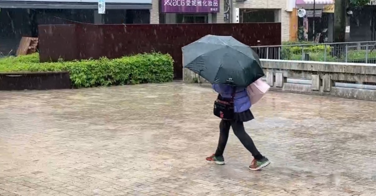 快訊／快關窗！大雨猛轟8縣市 警戒區域曝