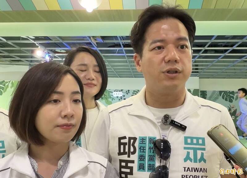 傳高嘉瑜當奇兵選竹北市長 邱臣遠：一起用歌聲讓選戰變更有趣