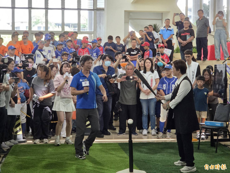 搭上AI！運動部給彰化500萬元 350名棒球選手專屬「運動履歷」