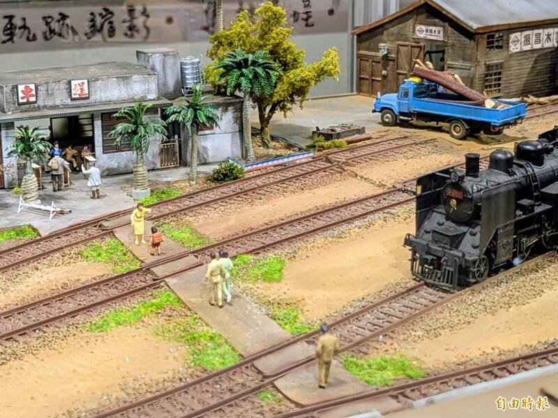 台鐵集集線通車！「神還原」伐木盛況、扇形車庫 車埕鐵道模型展登場