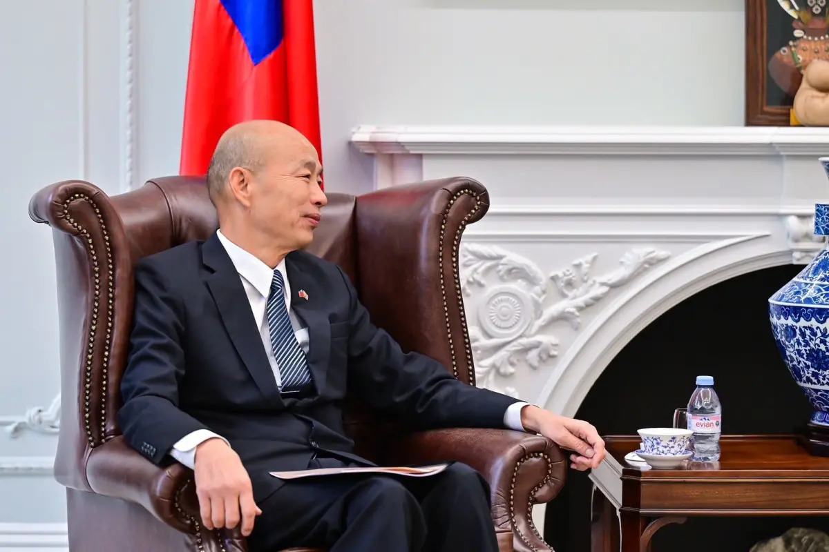 韓國瑜寫下新歷史！英下議院議長親自會...