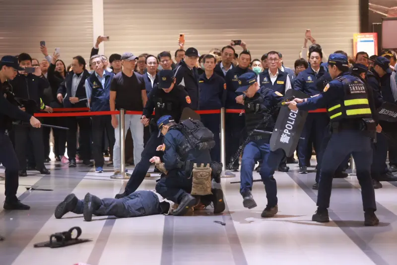 強化北車維安！北市明辦跨單位聯合危安演練