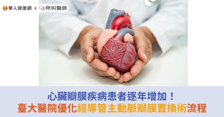 心臟瓣膜疾病患者逐年增加！臺大醫院優化經導管主動脈瓣膜置換術流程