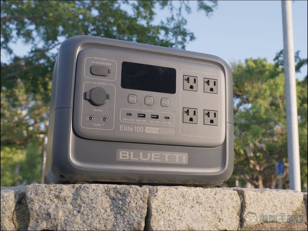BLUETTI 1800W電吉拉mini 行動電站開箱：1800W大功率、0.01秒UPS不斷電、45分鐘快充80%，單手提起一度電