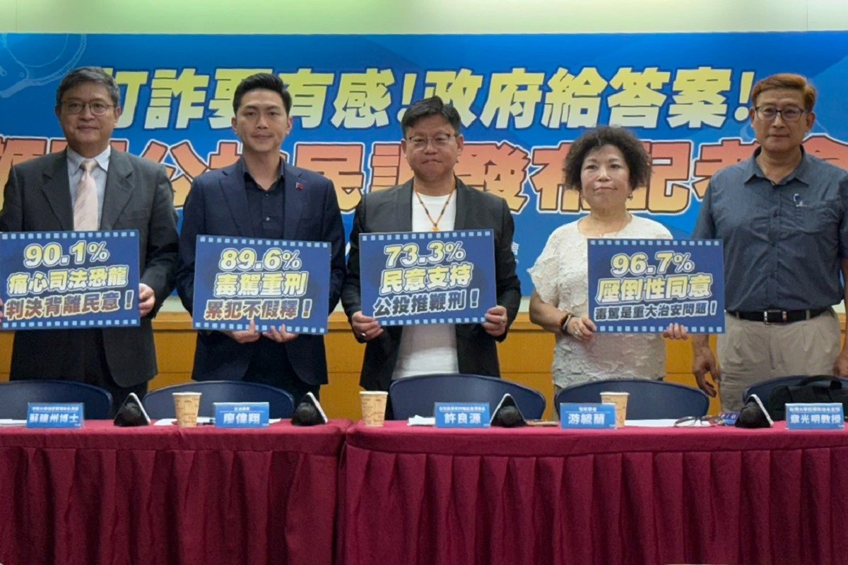 打詐要有感　反詐協會民調：84.7%支持政府評估鞭刑 73.3%支持公投推動