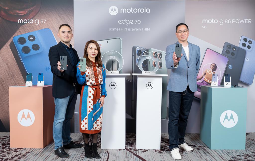 motorola edge 70智慧手機 登台開賣