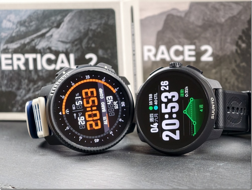 Suunto 運動智慧錶實測：Vertical 2、Race 2 依不同需求強化設計