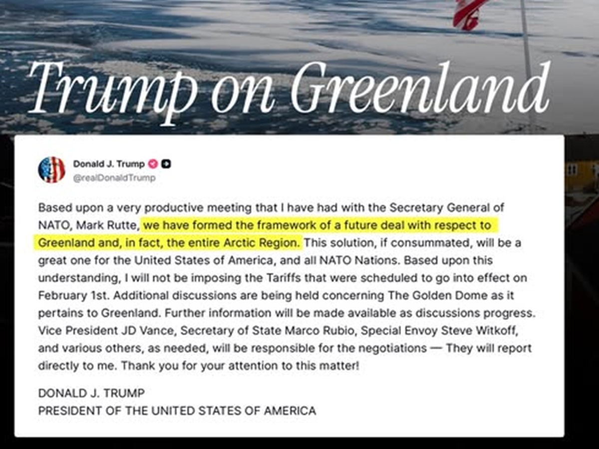 川普曝「格陵蘭框架協議」　普丁：與我們無關