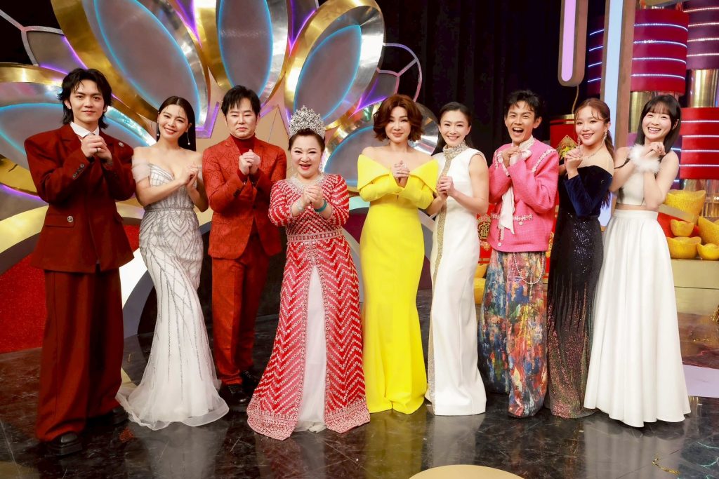 民視除夕節目開錄 百人大陣仗