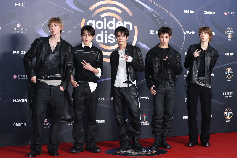 金唱片台北頒獎　CORTIS亮相紅毯（3） (圖)