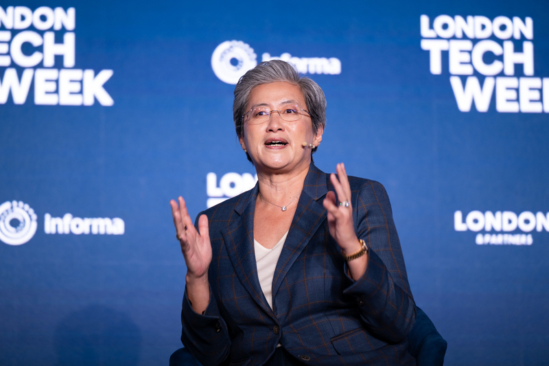 倫敦科技週　蘇姿丰宣布AMD投資英國逾840億元 (圖)