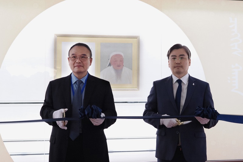 駐台烏蘭巴托貿易經濟代表處攜手故宮迎特展開幕 (圖)